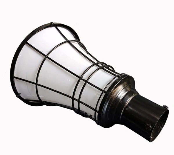 Das/P/GL Prime Quality Unbreakable PVC Outdoor/Exterior Gate Light Lamp or Pole Light for Home/Office/Garden/Park/Farmhouse/Villa - Gate Light, Black & White, NA